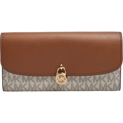 Michael Kors Dámska kožená peňaženka 35S5GHME9B VANILLA
