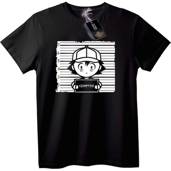 NOONEBRAND Тениска Anime Арест - M, White