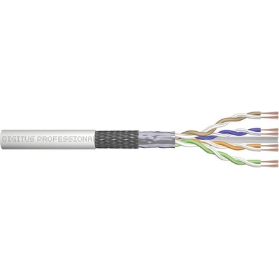 Digitus DK-1633-P-1 CAT 6 SF/UTP, 100m, sivý