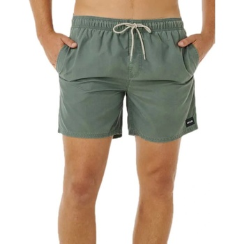 Rip Curl Бански гащета Rip curl Offset Washed Volley swimming shorts - Green (Moss)