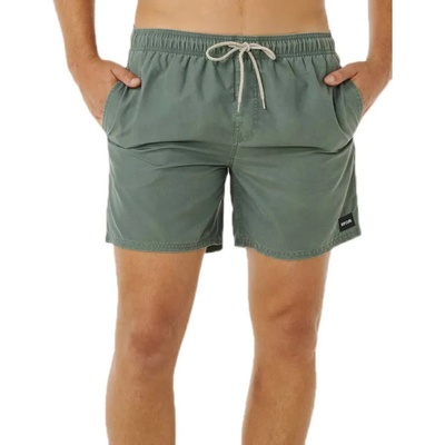 Rip Curl Бански гащета Rip curl Offset Washed Volley swimming shorts - Green (Moss)