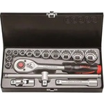 FORCE Tools Гедоре 1/2" шестостен (8-26mm) 17 ч. / 4173-5 FORCE (JN99036)