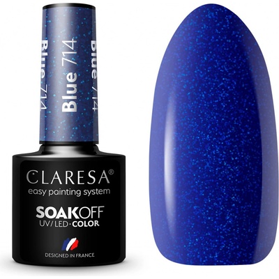 Claresa Gél lak Blue 714 5 g