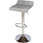 Bogdan Furniture Am Бар стол Калипсо -5 кадифе светло сив