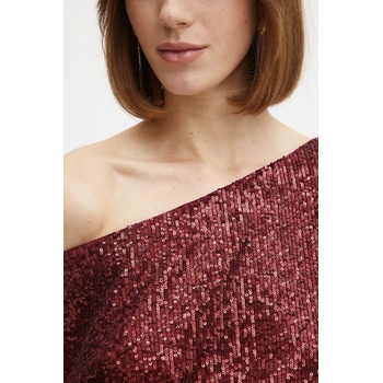 GUESS Рокля Marciano Guess GABBIE в бордо къса със стандартна кройка 5RGK69 6166A (5RGK69.6166A)