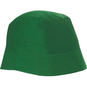 Printwear Měkký bavlněný klobouček proti slunci zelená lahvová C150