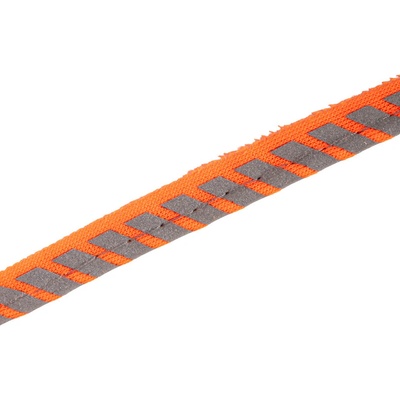 Takoy Všívací reflexný prámik / reflexná paspulka 1cm oranžový