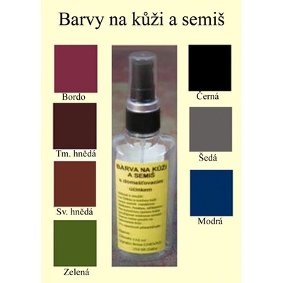 Barva na kůži a semiš Chevas číslo 672 Šedá
