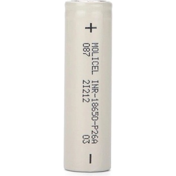Molicel Презареждаща батерия Molicel INR 18650-P26A 2600mAh 35A