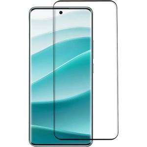  Удароустойчив стъклен протектор за Xiaomi Redmi Note 14 Pro 4G - с черна рамка