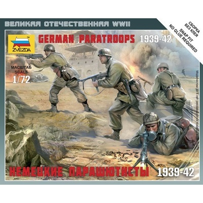 Zvezda Nemecký výsadkový oddiel 1:72
