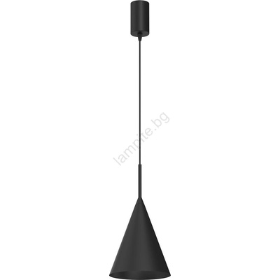 MILAGRO Люстра на кабел CAPITAL 1xGX53/15W/230V Ø 17 см черна (MI2824)