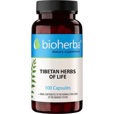 Bioherba Tibetian Herbs of Life, 100 капсули, Bioherba