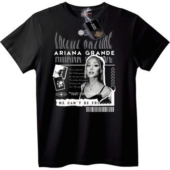 NOONEBRAND Тениска Музика на Ariana Grande - 2XL, Black