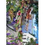 Bluebird Puzzle - Puzzle Coastal Garden - 500 piese