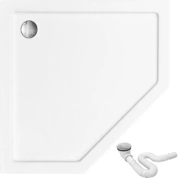 Image 1 of Rea Корито за душ кабина- акрилно Rea Diamond White 80x80 (REA-K8544)