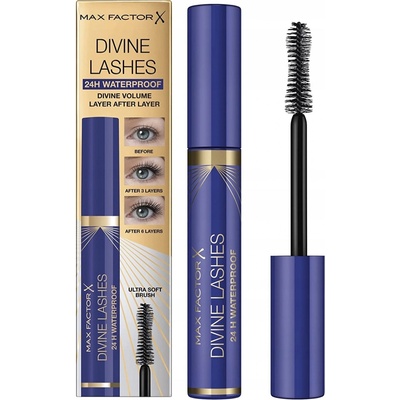 Max Factor Divine Lashes 24H & Waterproof riasenka Black 9 ml