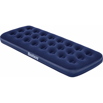 Bestway Air Bed Klasik Jr. Twin jednolůžko modrá 185 x 76 x 22 cm 67000 + kompresor