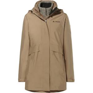 Vaude Дамско 3-в-1 яке Vaude Women's Idris 3In1 Parka IV 3-in-1 jacket - Oat - размер 42 (EU) (104-7033-0515)