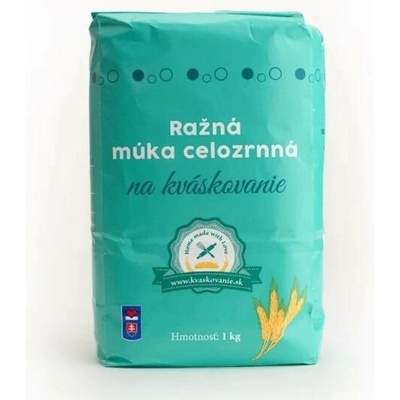 Mlyn Trenčan Mouka žitná celozrnná na kváskování 1 kg