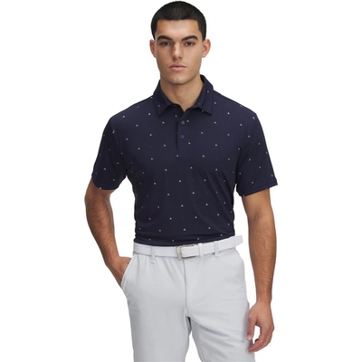Under Armour Блуза с яка Under Armour Men's Printed Short-Sleeve Performance Polo Shirt - Blue