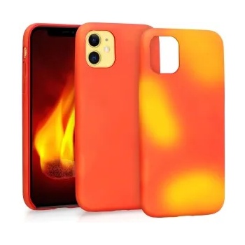 Image 1 of kwmobile Термочувствителен калъф за Apple iPhone 11 - червен