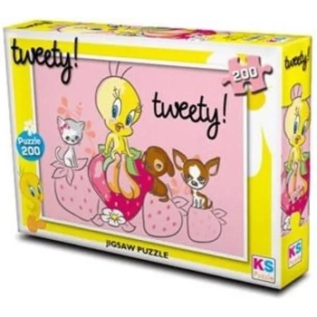 Image 1 of KS Games Детски Пъзел от 200 части - Туити - Tweety (48x34)