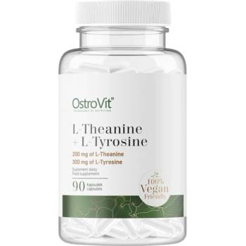 Image 1 of OstroVit L-Theanine + L-Tyrosine / Vege [90 капсули]