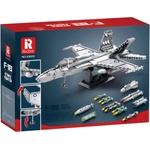 Reobrix Конструктор Reobrix - Самолет F-18 Strike Fighter Hornet, 1387 части (33022)