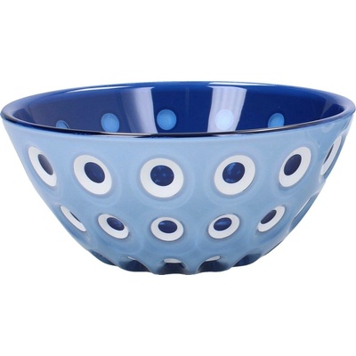 guzzini Le Murrine miska světle modrá bílá modrá 25 cm