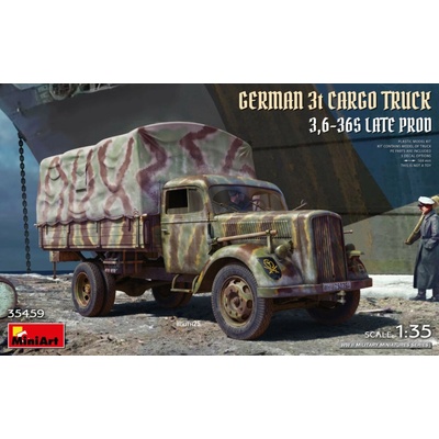 MiniArt German 3t Cargo Truck 3,6-36S Late Production 1:35