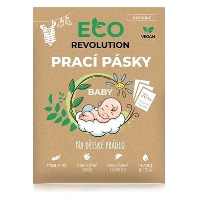 EcoRevolution prací pásky baby 20 ks