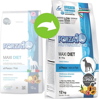 Forza10 Maxi Diet s rybou 2 x 12 kg