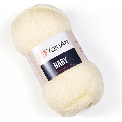 Yarn Art příze Baby 7003 pastelově žlutá