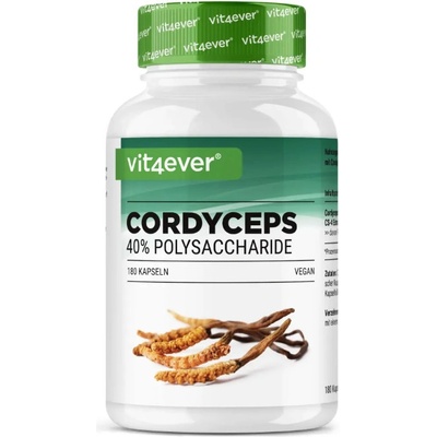 Vit4ever Cordyceps Intenso 100% extrakt CS-4 180 kapslí