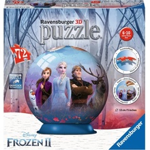 Ravensburger 3D puzzleball Disney Ledové království 2 72 ks