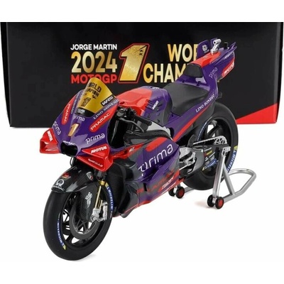 NZG Model MotoGP Ducati GP24 Jorge Martin 1:12 edice World Champion