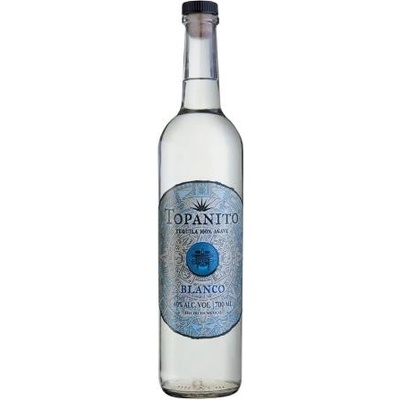 Topanito Blanco 100% Agave Tequila 40% 0,7 l (čistá fľaša)