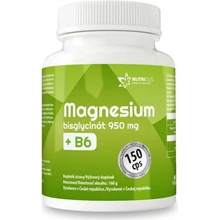 Magnesium bisglycinát 950 mg +B6 150 kapslí