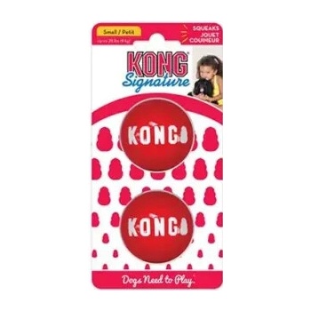 Kong Hračka guma Signature loptu 2 ks L