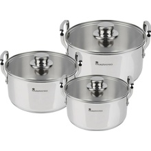 MASTERPRO Sada nádobí SMART 6 ks nerez BGMP-2145