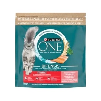 Purina ONE Sterilcat losos 1,5 kg