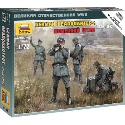 Zvezda Německý štáb 1939 1942 1:72