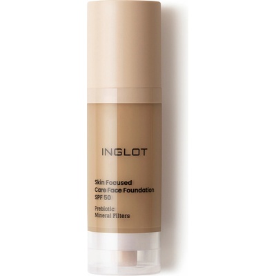 Inglot Skin Focused Care Face Foundation SPF50 krycí make-up SPF50 Warm Olive 30 ml
