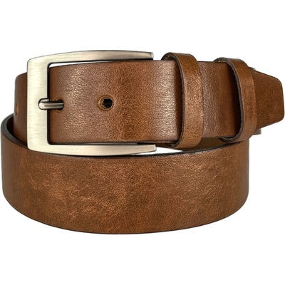 Penny Belts pánský kožený opasek EXKLUZIV 503-R42 světle hnědý
