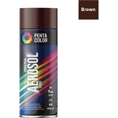 Pentacolor Aerosolová farba 400 ml R8017 hnedá