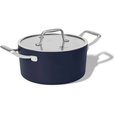 Elmich Nepřilnavý keramický hrnec Vital 18 cm 2 l tmavě modrá