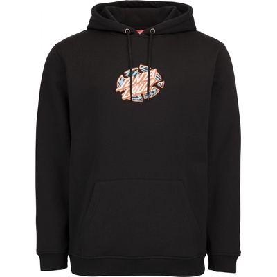 SANTA CRUZ mikina Warp Broken Dot Front Hood black