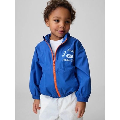 GAP Baby nepromokavá bunda s logem Windbreaker Tmavě modrá – Zboží Dáma