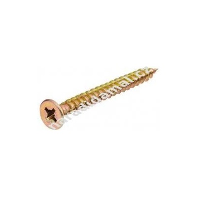 Vruty se zápustnou hlavou průměru 3,5 mm plný závit, křížová drá